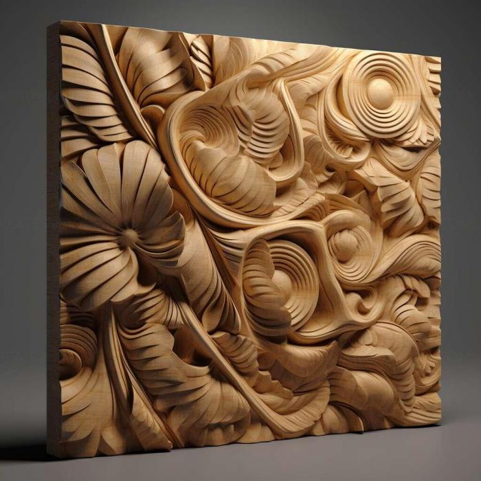 نموذج ثلاثي الأبعاد لآلة CNC 3D Art 